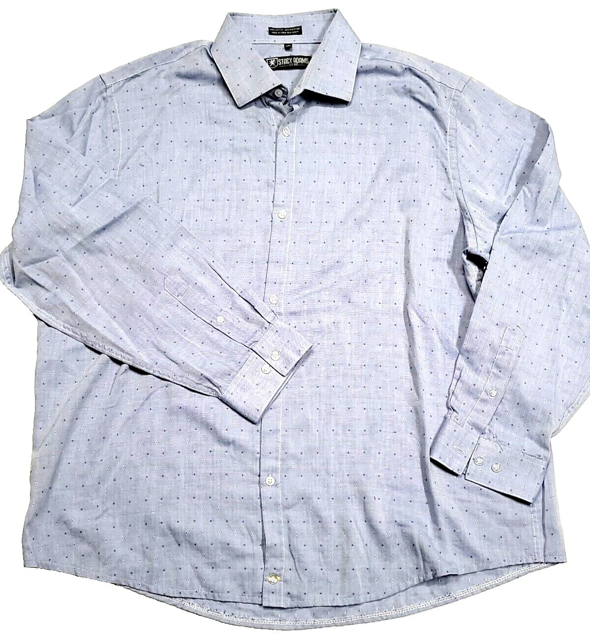 Stacy Adams 100% Algodón Camisas de vestir para hombres