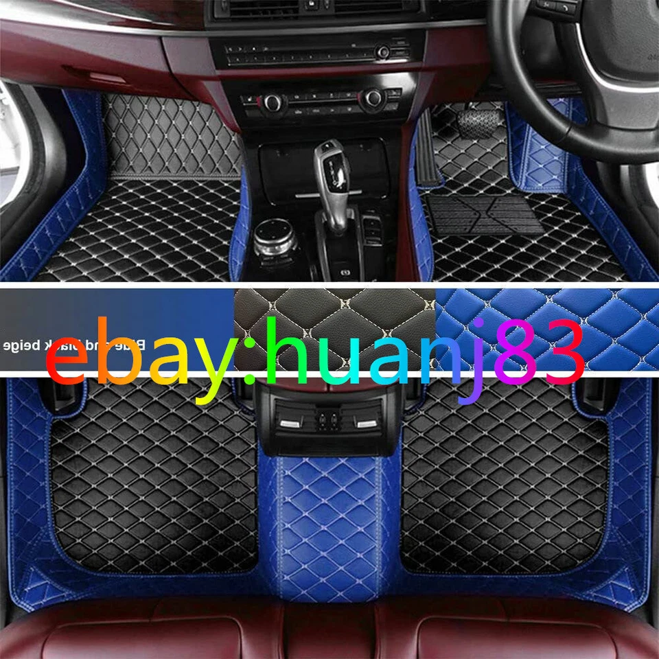 Напольные коврики на заказ для Toyota всепогодные водонепроницаемые внутренние ковры - Изображение 2 из 4