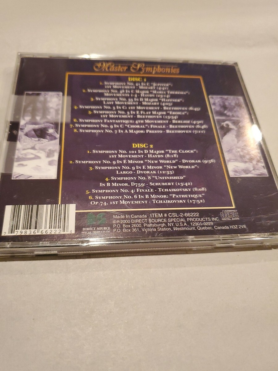 Classicworks: Master Symphonies/Various (CD, Jul-2000