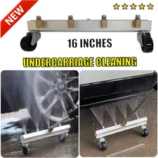 16in Undercarriage Cleaner Pressure Washer Water Broom Under Car Wash 4000psi
