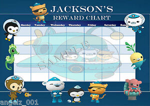 Octonauts Reward Chart