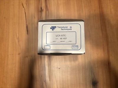 Transducer Techniques LCA-RTC Load Cell Amplifier Signal Conditioner