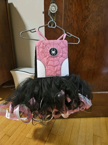 Ghost Spider Custom Made Costume 9/10 Year Old