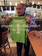 Jimmy Rimmer  Signed Goalkeeper Shirt  BNWT Aston Villa photo proof