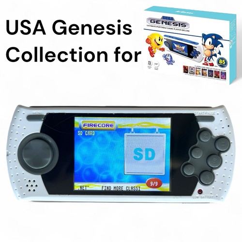 Sega Genesis Ultimate Portable 2GB SD Card w/ USA Game Library + Cover Art Menu - Picture 3 of 24