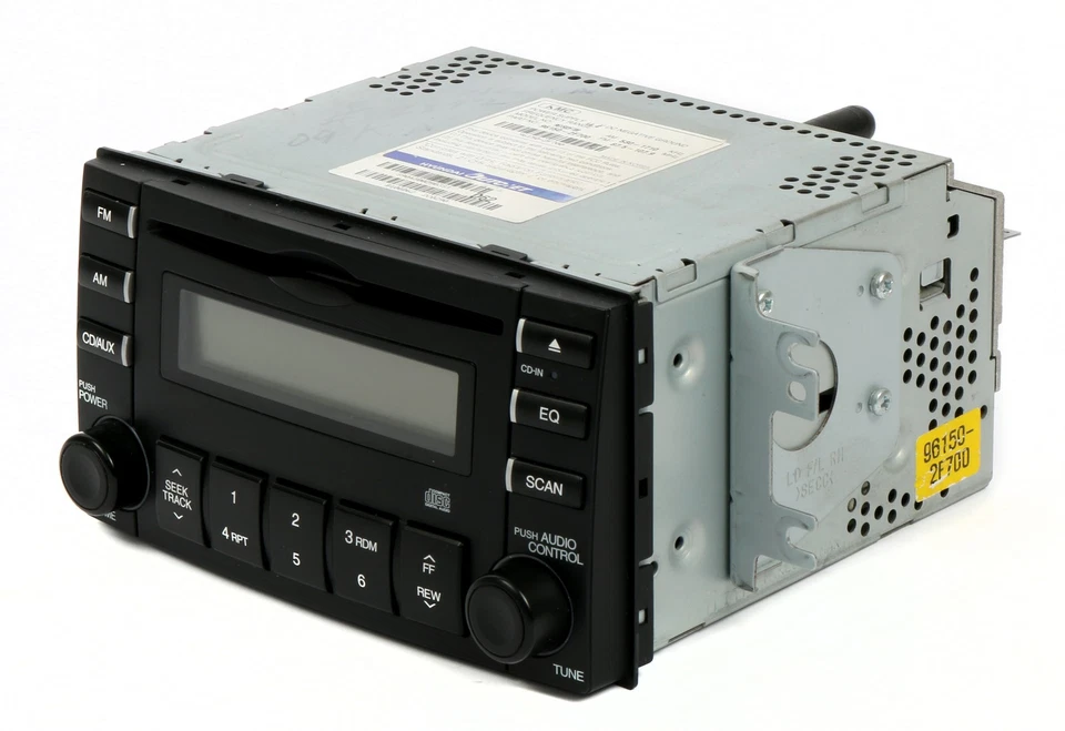 2007-2009 Kia Spectra OEM Factory AM FM Radio Single Disc CD Player 96150-2F700 - Image 4 of 4