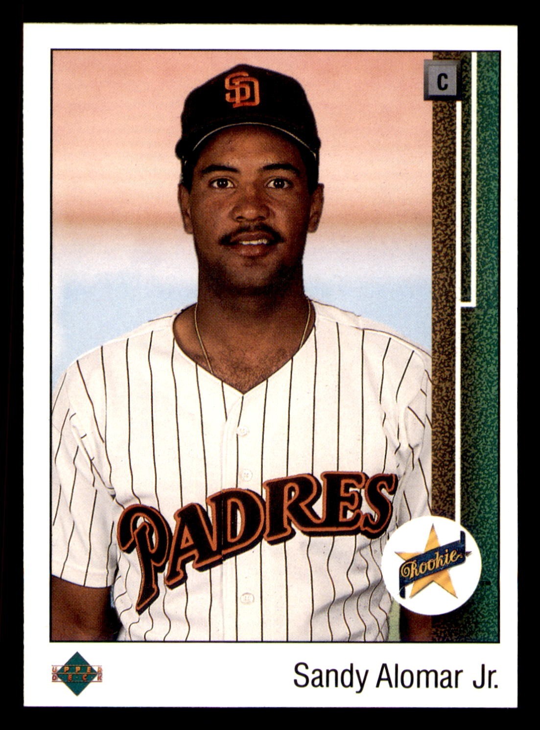1989 Upper Deck #5 Sandy Alomar Jr. Padres RC
