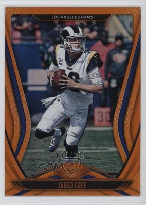 2020 Certified Mirror Orange 75/199 Jared Goff #42 1s1s