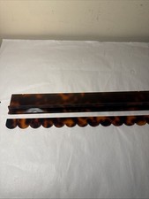  1 Rack  Pusher, Tortoise Shell Acrylic Mahjong Rack