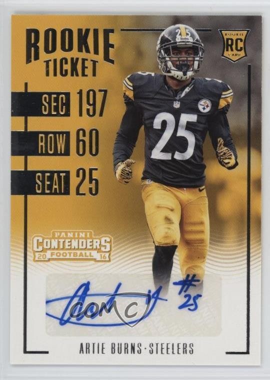Artie Burns card image