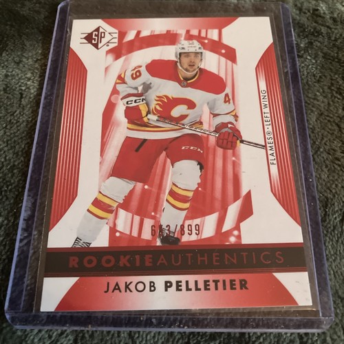 2023-24 Upper Deck SP Rookie Authentics Red #134 Jakob Pelletier (653/899)