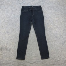 d.jeans Women's Dark Wash Jeans Size 6 Stretch Skinny Embellished Pockets