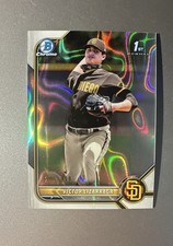 2022 Bowman - Chrome Prospects Victor Lizarraga #BCP-127 Lava Refractor /399...