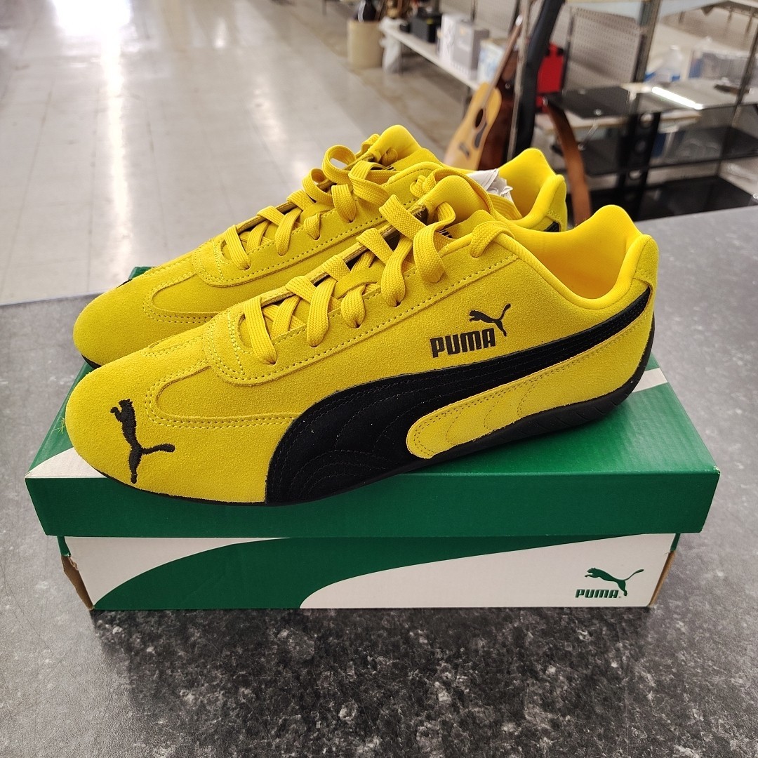 YELLO PUG SNEAKER Black,Sサイズ New. PUMA Speedcat OG 398846-19 Pele Yellow PUMA Black Size 9.5 | eBay