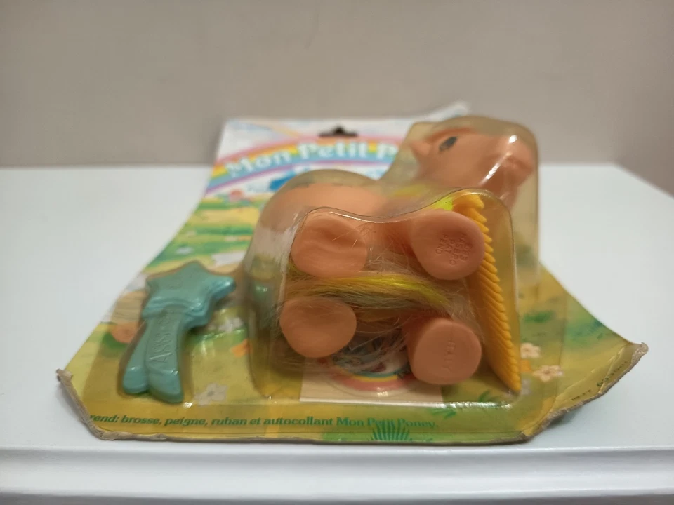 My Little Pony MOC italian PARASOL ITALY French card Petit Poney Kleines Mini - Photo 4/4