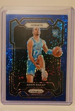 2023-24 Panini Prizm - Amari Bailey #162 Blue Sparkle Prizm 48/144 (RC)