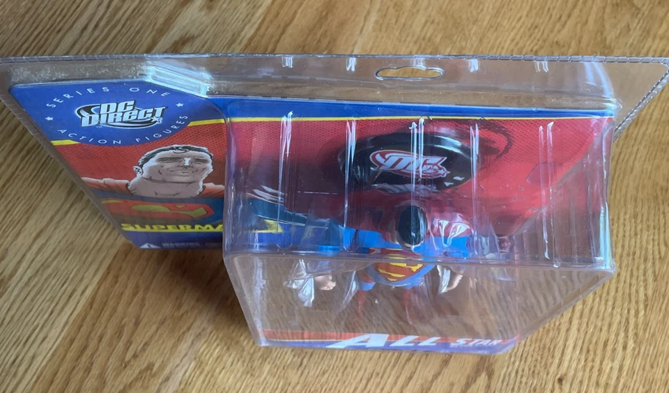 Figura de acción DC Direct ALL STAR SUPERMAN serie 1 Frank bastante NUEVA EN PAQUETE Foto 4 de 4