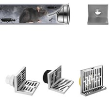 Wall Side Floor Drain Corner Floor Drain for Bathroom Balcony Kitchens