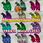 1966% Melee Megatherium Pair ARK🦕 Survival Ascended ASA PVE PC/XBOX/PS
