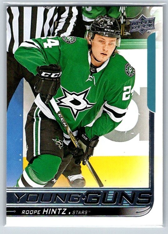 2018-19 Upper Deck Series Young Guns #202 Roope Hintz Rookie Dallas Stars RC