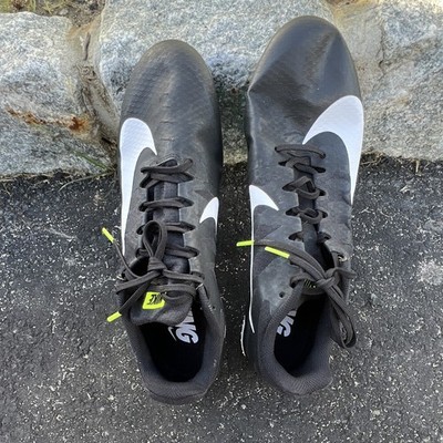 Nike Zoom Rival S 9 Track & Field Spikes Sneakers Black/White Low Top 907564-017