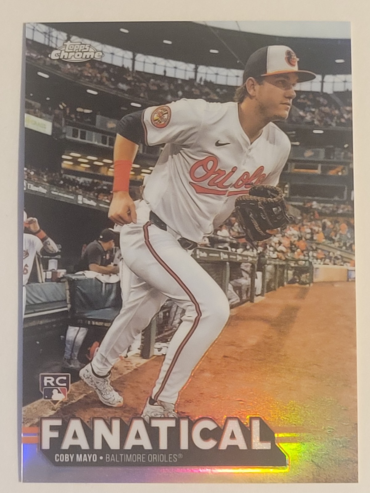 2025 Topps Chrome - Fanatical Coby Mayo (RC) FAN-22