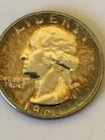 1961 Washington Quarter 90% Silver. Uncirculated