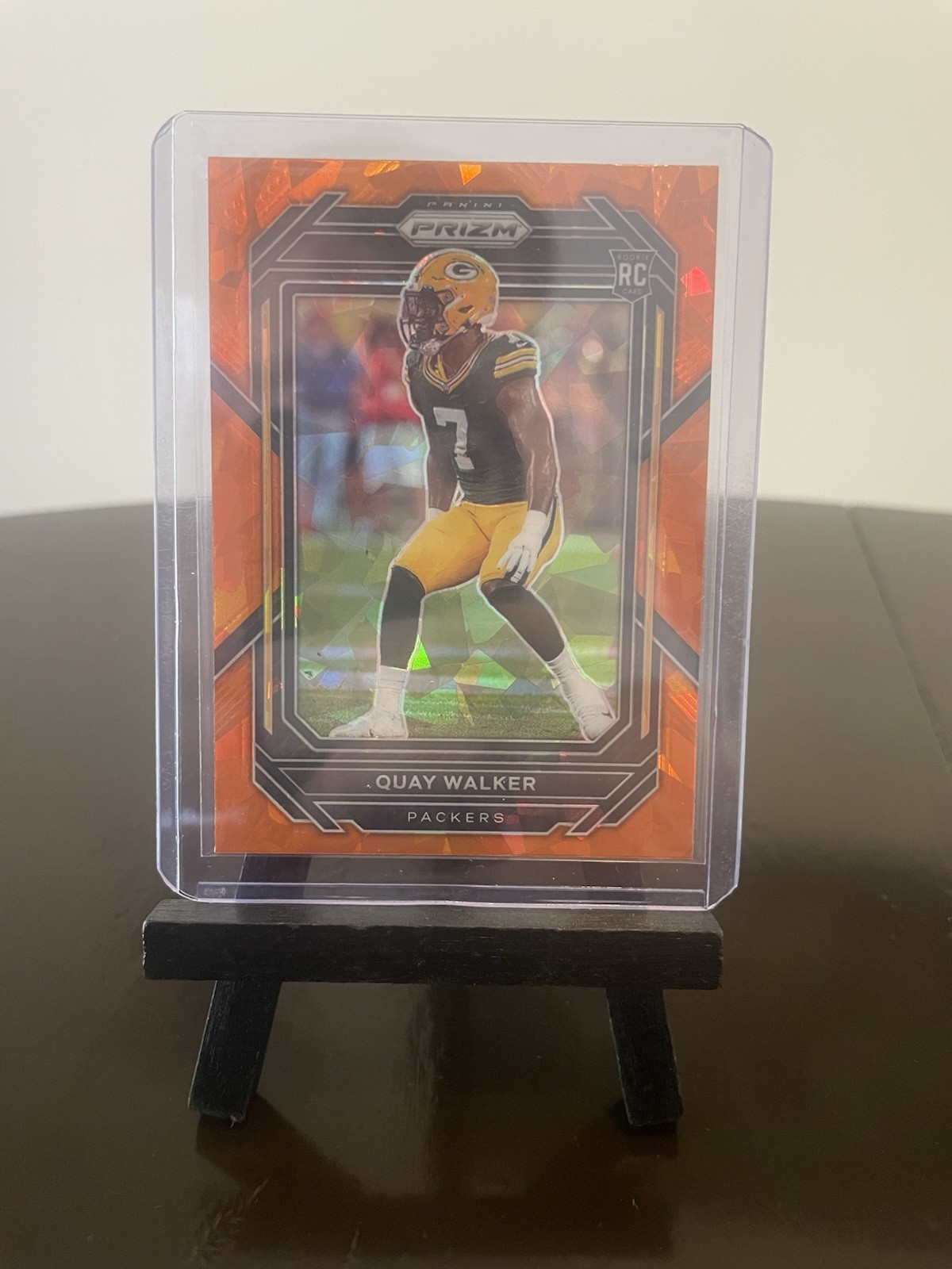 2022 Panini Prizm - Rookies Quay Walker #373 Orange Ice Prizm (RC)