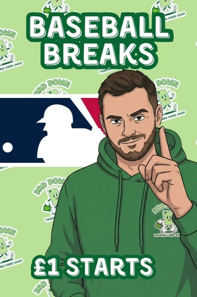 £1 Starts - Baseball HOBBY  Box Breaks with Jordan