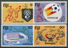 Fidschi-Inseln 1982 Fu&szlig;ball-WM in Spanien 460/63 postfrisch