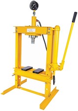 Jegs 81636 Hydraulic Shop Press 10-ton Bench Top Mount Working Range 1 12 To 1 Jegs 81636 Hydraulic Shop Press 10-ton Bench Top Mount Working Range 1 12 To 1
