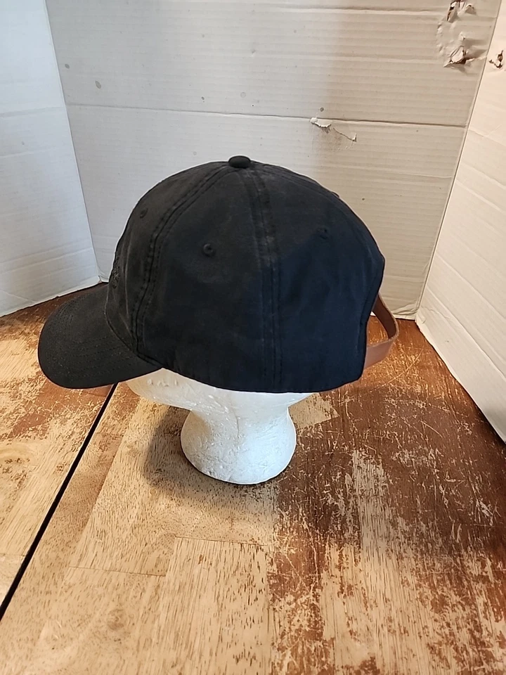 TIMBERLAND - Gorra de béisbol para hombre con logotipo bordado correa de cuero OSFM USADA EN EXCELENTE ESTADO  Foto 3 de 4