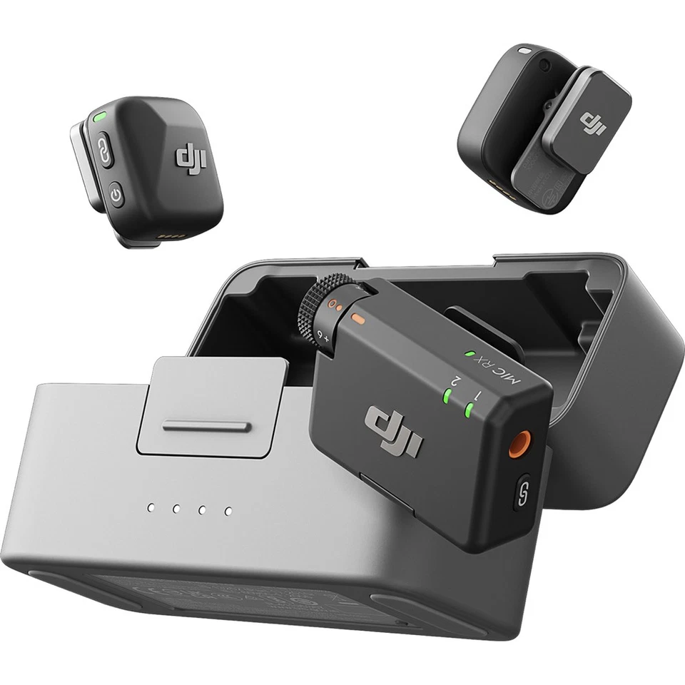 DJI Mic Mini (2 TX + 1 RX + Charging Case) - CP.RN.00000433.01 - Open Box