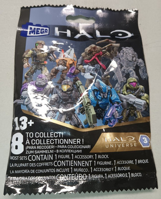 Mega Construx Halo Universe Series 3 Sealed Blind Bag 2023