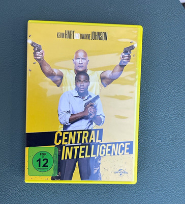 Universal Central Intelligence DVD FSK 12 Kevin Hart & Dwayne Johnson