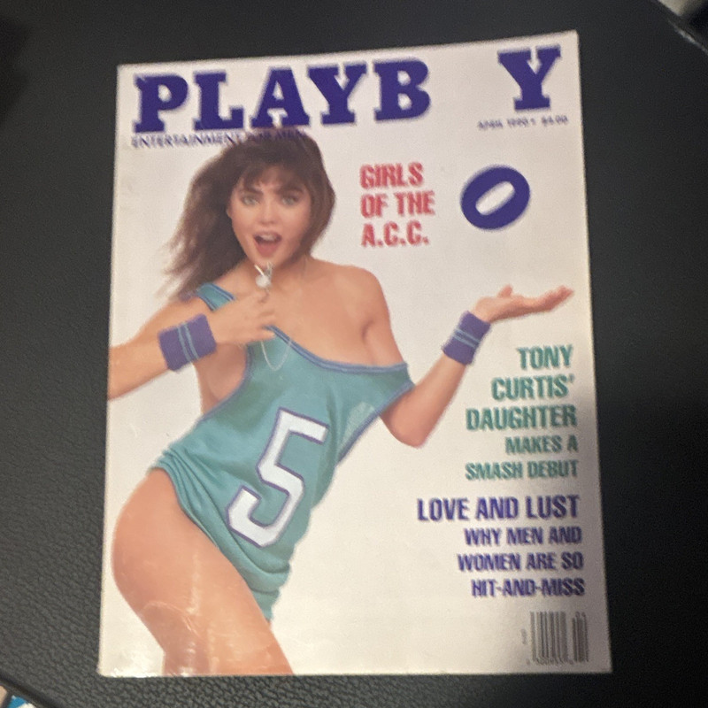 PLAYBOY Magazine June 1983 English Illustrated, Tony Curtis Contributor