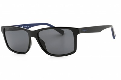 SALVATORE FERRAGAMO SF938S 962 Sunglasses Black Frame Grey Lenses 57mm