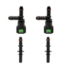 Fuel Line Quick Connect 2 Sets Y-Type Dual Connector SAE 7.89mm to ID 6mm