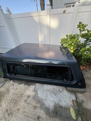 Leer Truck Topper Camper Shell - For Pickup Truck - Dark Green - Side  Windows | eBay