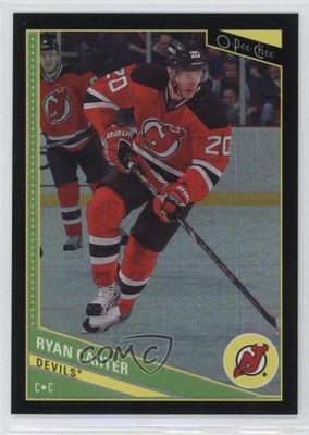 2013-14 O-Pee-Chee Black Rainbow Foil 82/100 Ryan Carter #194 2a8