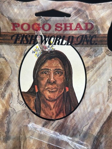 Esca da Pesca Vintage Tom Mann Pogo Shad Medium Runner Crankbait In Confezione - Foto 2 di 6