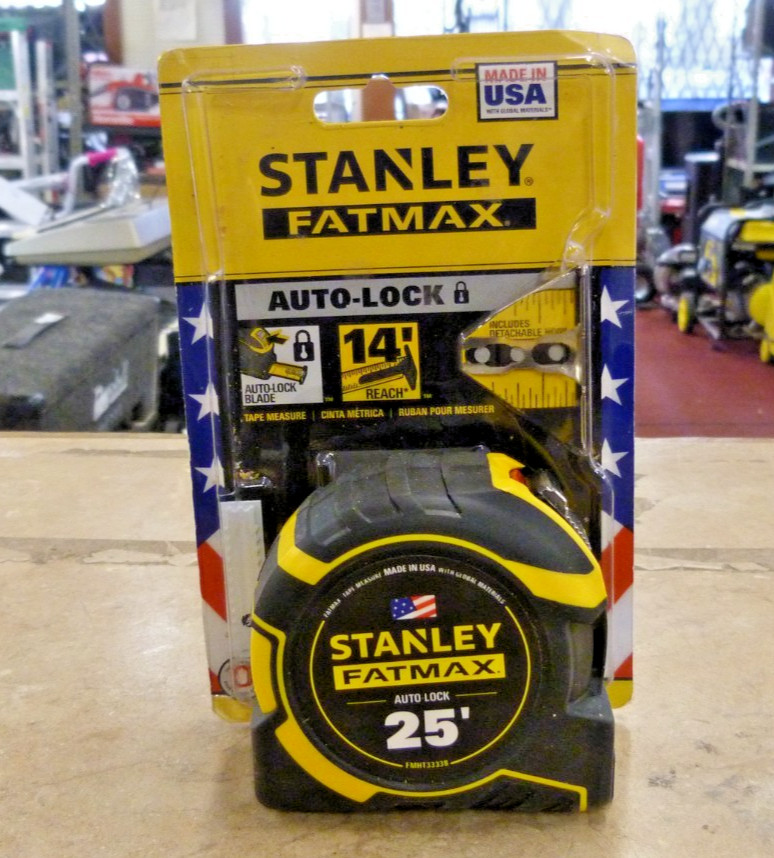 Stanley FMHT33338L 25-foot Auto Lock Tape Measure