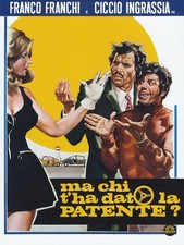 Dvd FRANCO FRANCHI & CICCIO INGRASSIA • MA CHI T'HA DATO LA PATENTE nuovo 1970