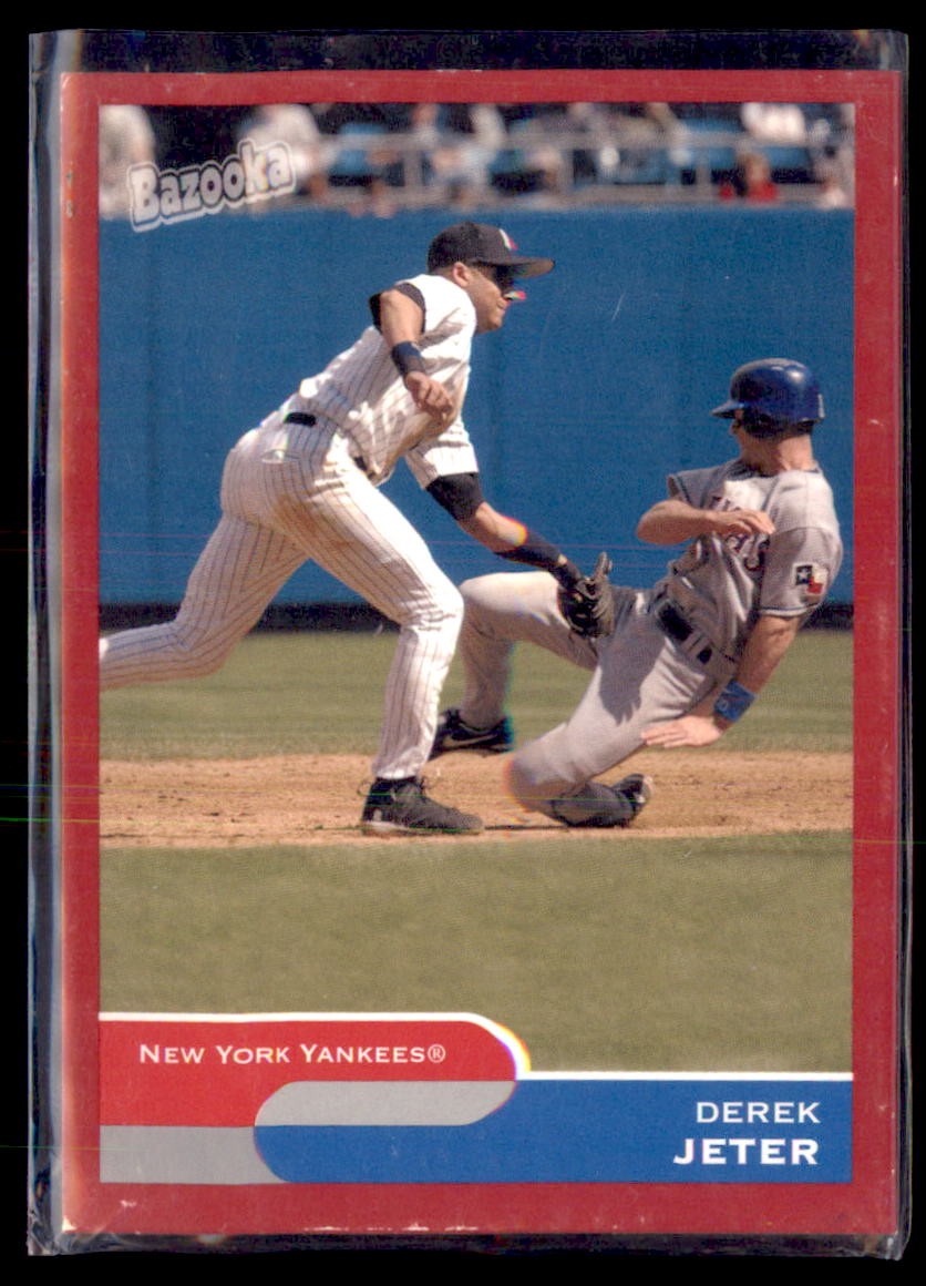 2004 Topps Bazooka Derek Jeter Yankees 116 Red Chunks 