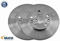 2X Bremsscheibe Vaico V21-80002 2 Bremsscheiben Vorderachse Vorne FüR Dacia