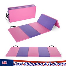 Gymnastics Mat Gym Mat Foldding Lightweight Tumbling Mat 1.2 Inches Thick Fitnes