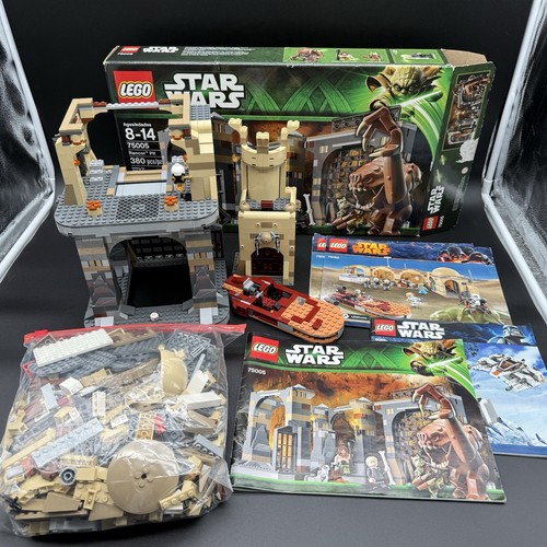 LEGO Star Wars Sets Jabba's Palace 9516, Rancor Pit 75005, 8089, 75052 NO FIGS