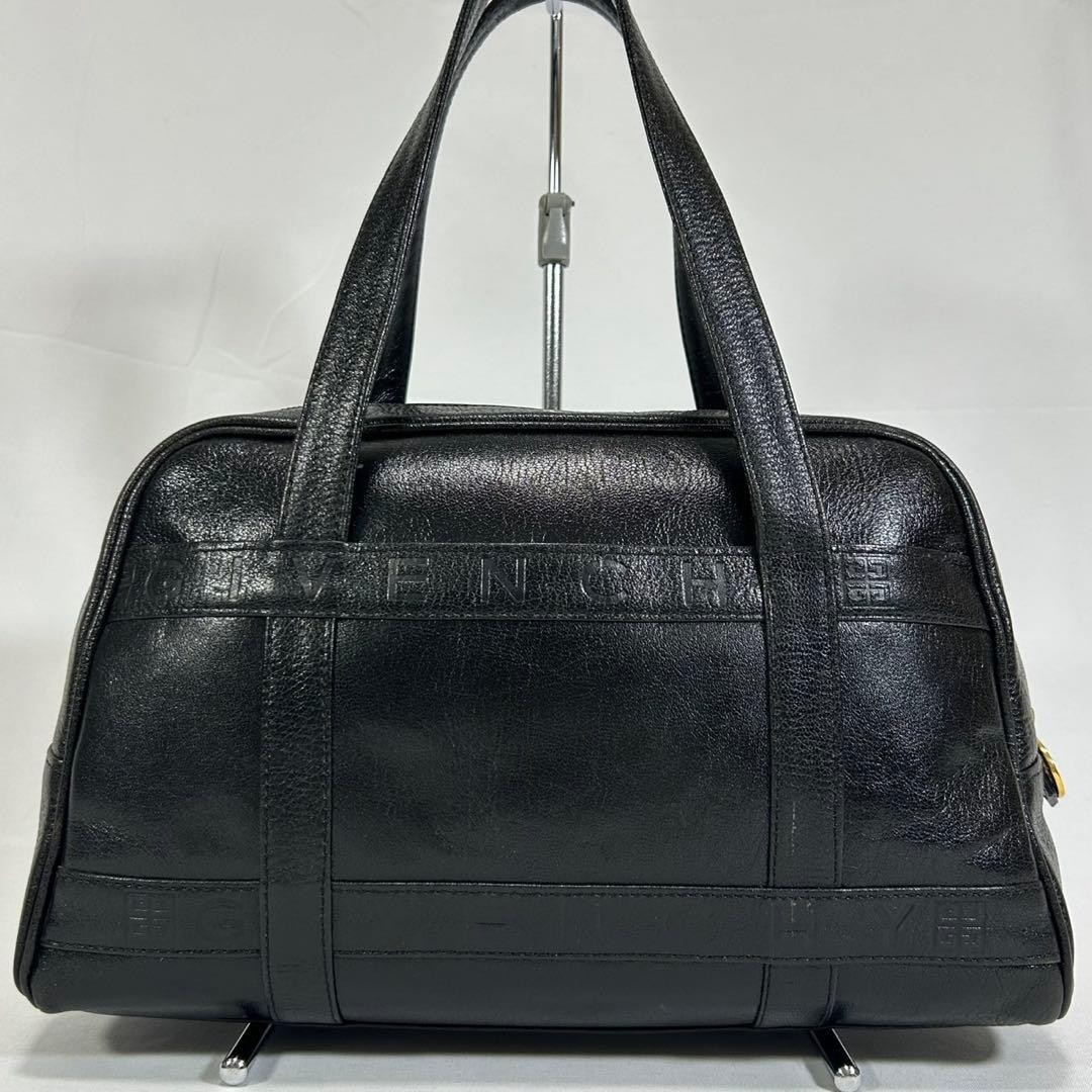 Givenchy Handbag Mini Boston Bag Black Leather thumbnail 4