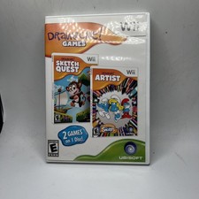 Drawsome Artist & Sketch Quest Nintendo Wii Video Game