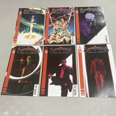 Swordquest 0-5 complete set 0 1 2 3 4 5 Bowers 0 1-5 Sims Ghostwriter Atari 2017